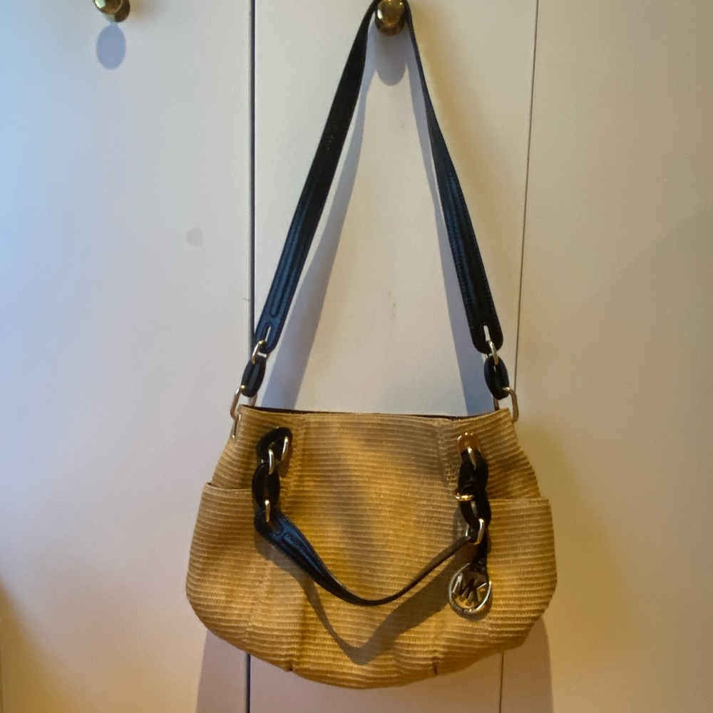 Michael Kors wicker bag